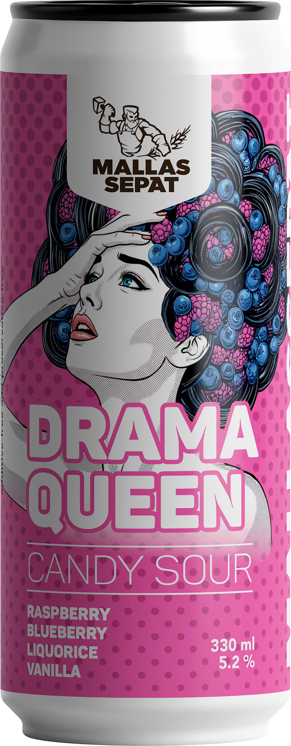 MallassepÀt Drama Queen Candy Sour tölkki