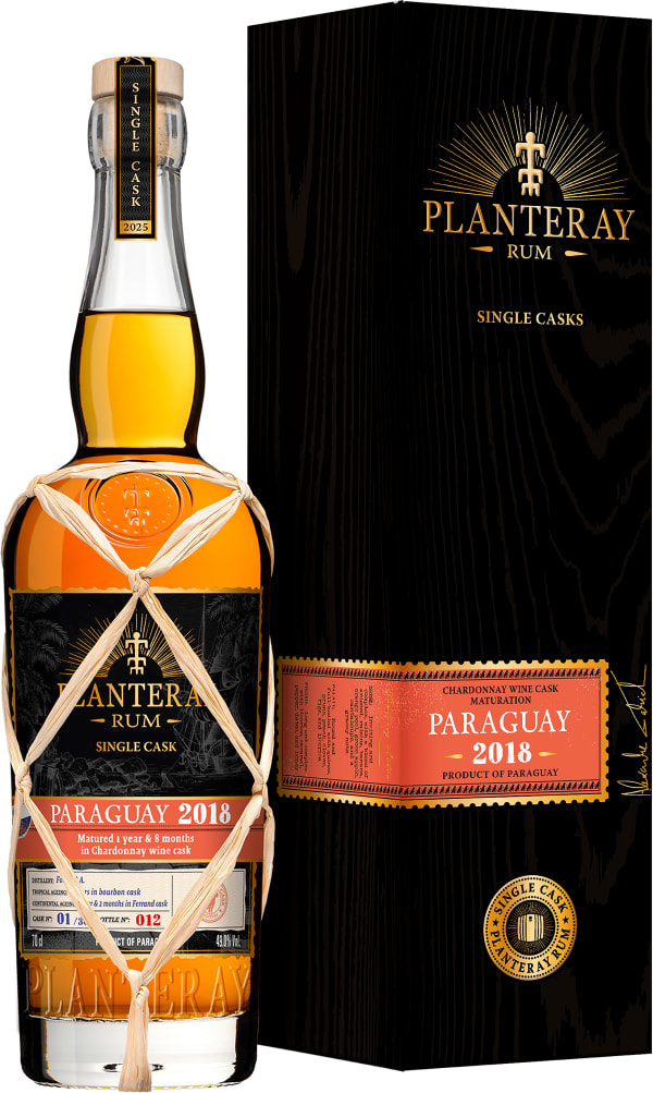 Planteray Single Cask Paraguay 2018 Chardonnay Wines Cask Finnish 2018