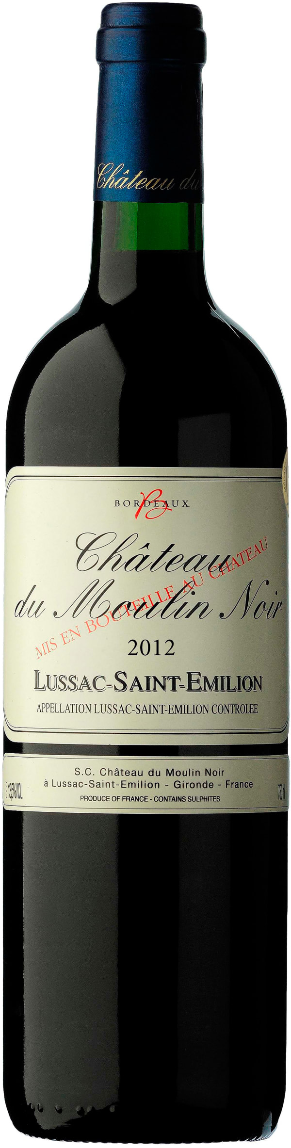 Château du Moulin Noir Lussac-Saint-Emilion 2012