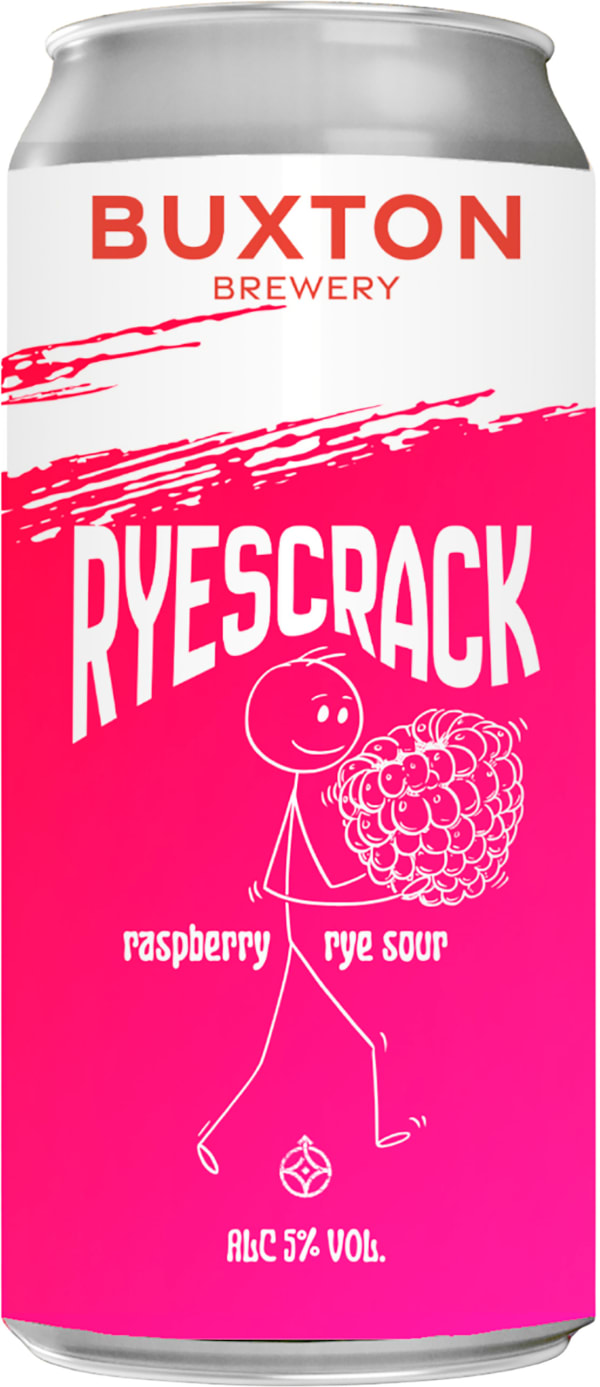 Buxton Ryescrack Raspberry Sour tölkki