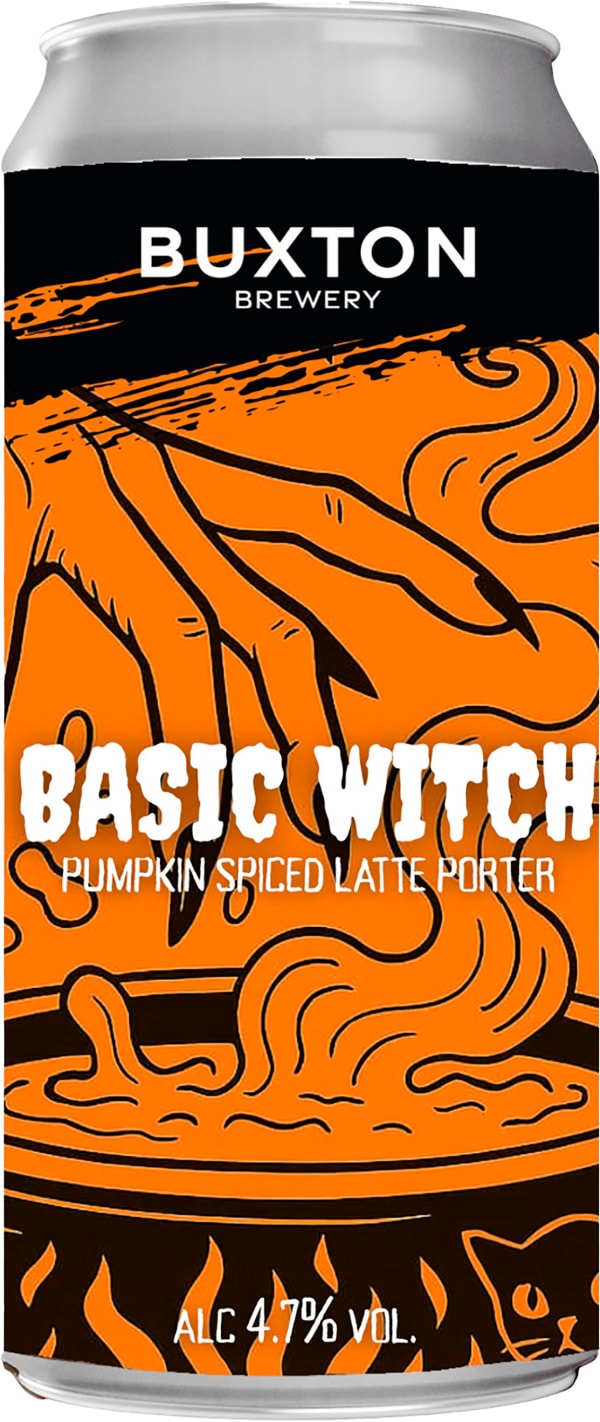 Buxton Basic Witch Pumpkin Spiced Latte Porter tölkki