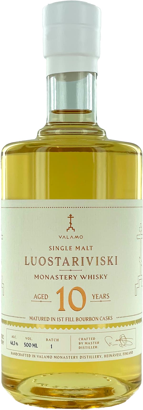 Valamon Luostariviski 10 Years Old Single Malt