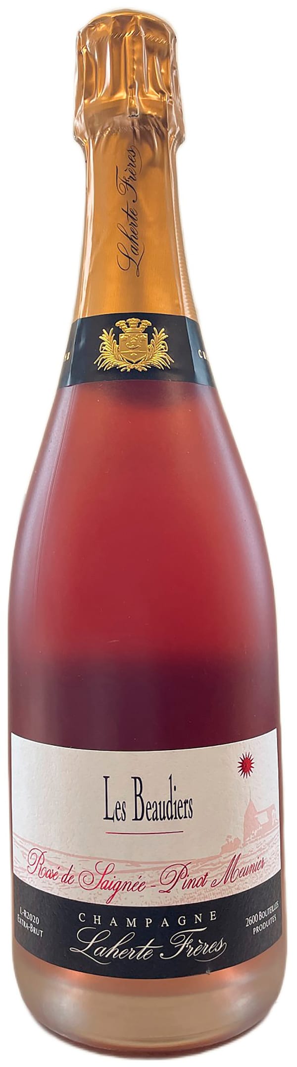Laherte Freres Les Beaudiers Rose de Saignee Champagne Extra Brut