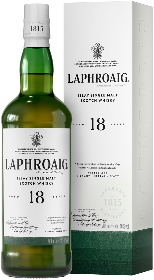 Laphroaig 18 Year Old Single Malt