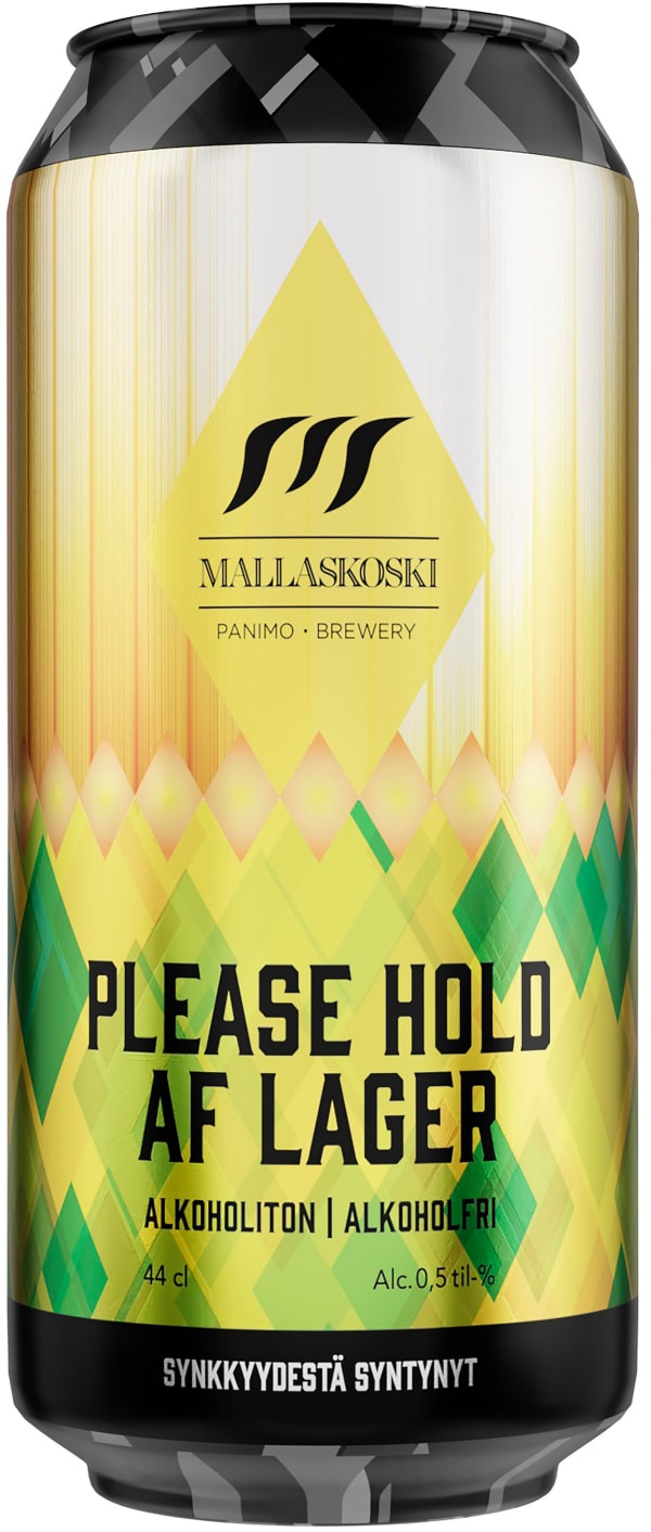 Mallaskoski Please Hold AF Lager tölkki