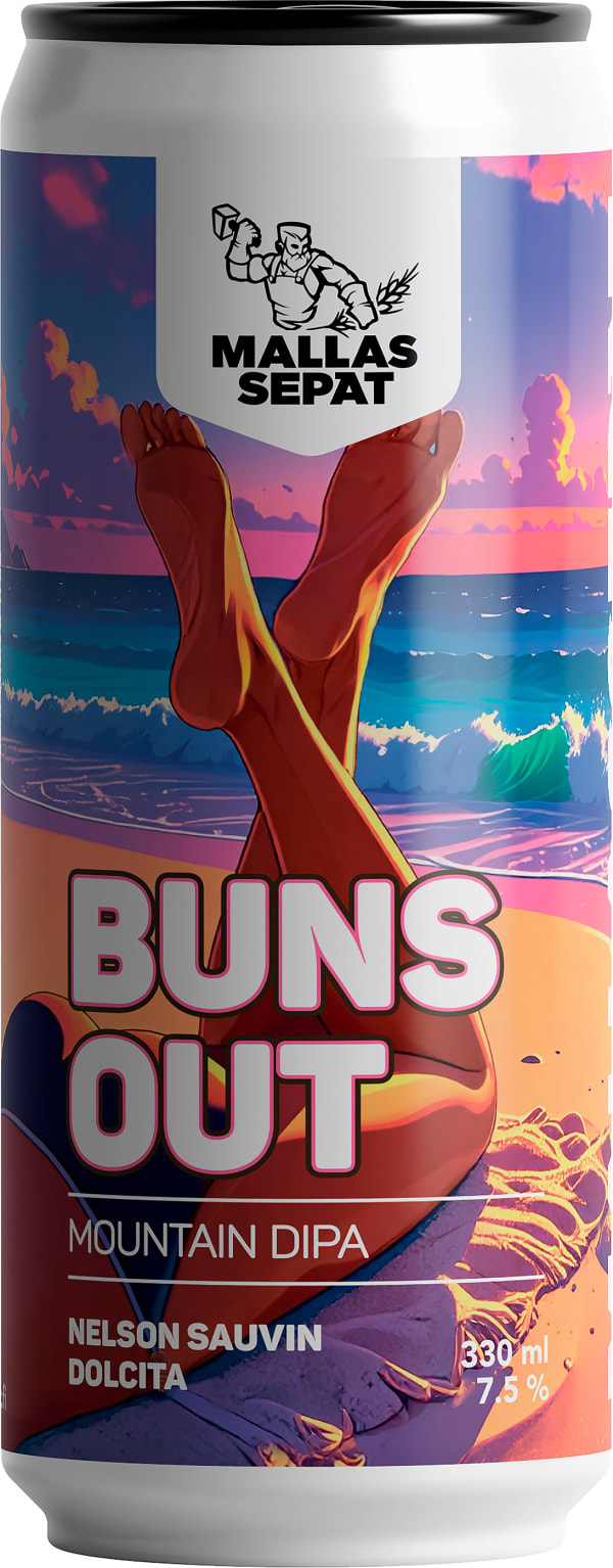 Mallassepät Buns Out Mountain DIPA tölkki