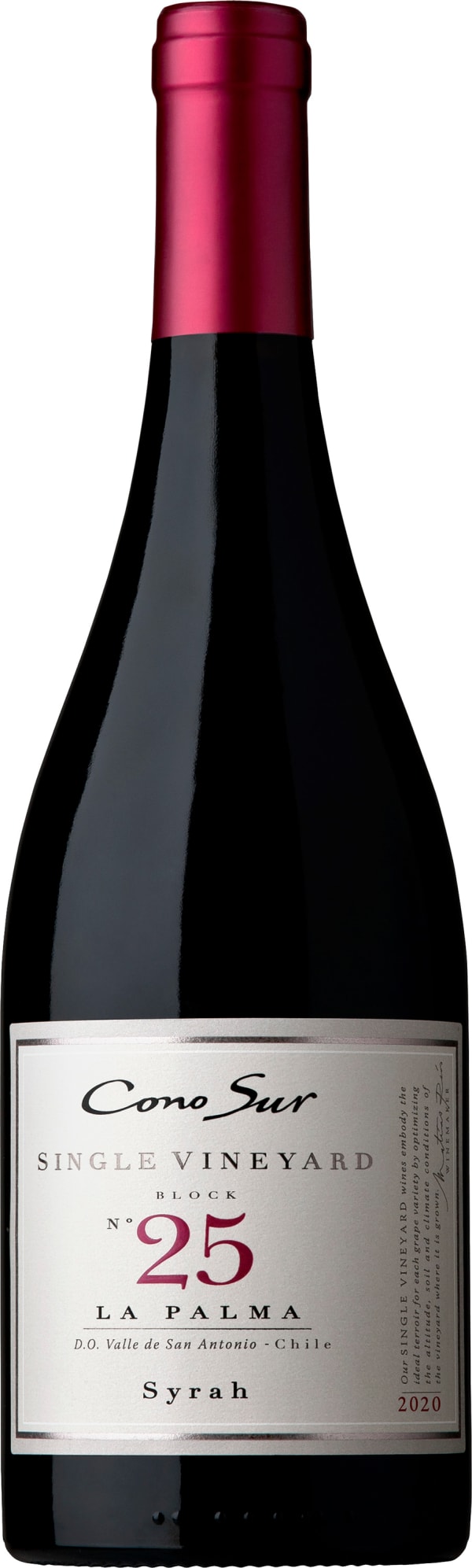 Cono Sur Single Vineyard Block 25 Syrah 2020