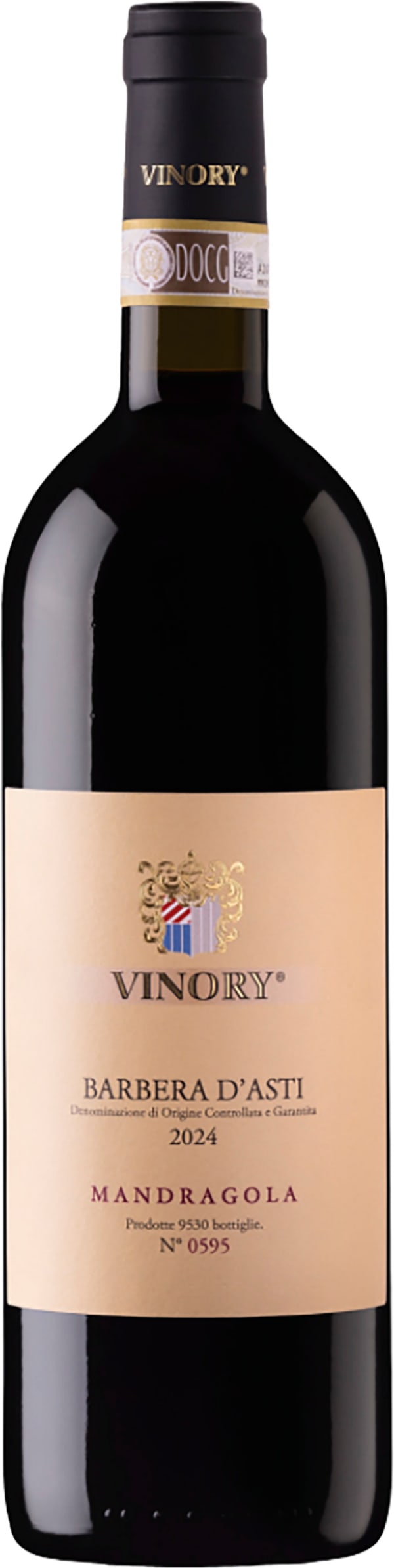 Vinory Barbera d´Asti Mandragola 2024