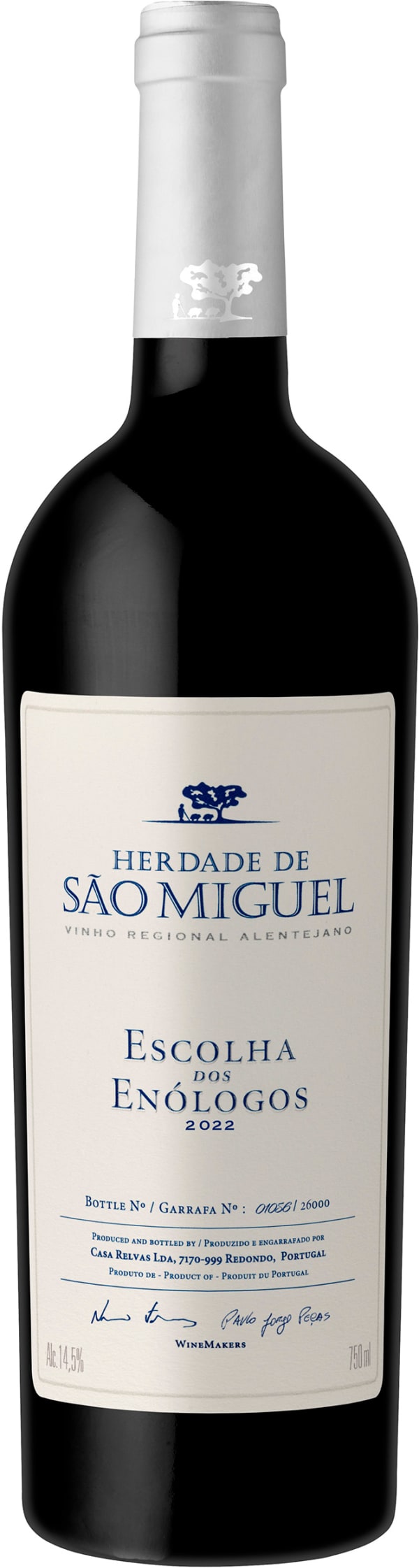Herdade de São Miguel Escolha dos Enólogos 2022