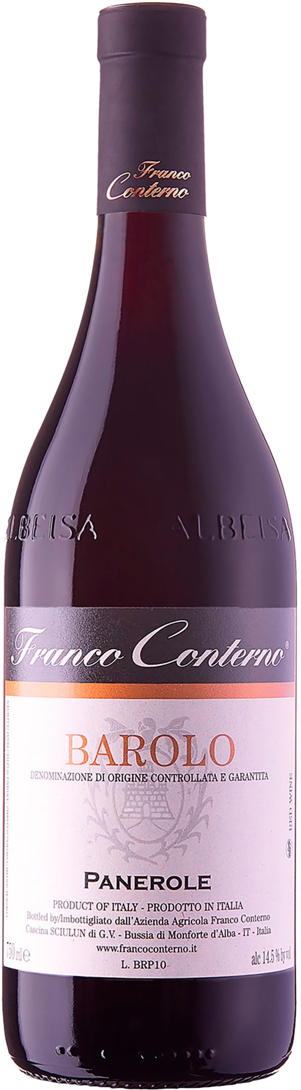 Franco Conterno Barolo Panerole 2020