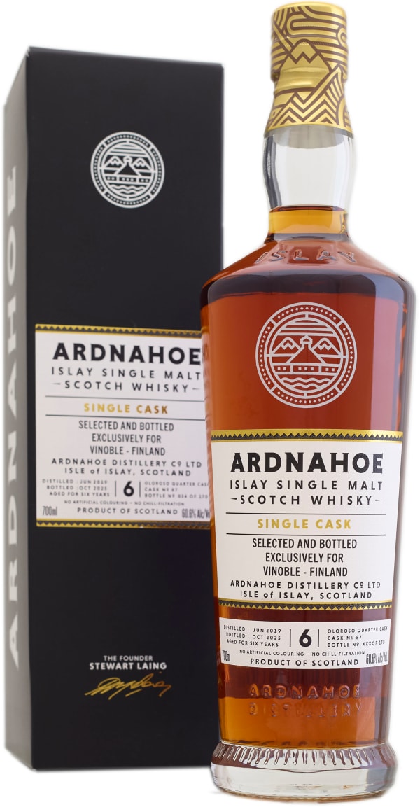 Ardnahoe Oloroso Quarter Cask Single Malt