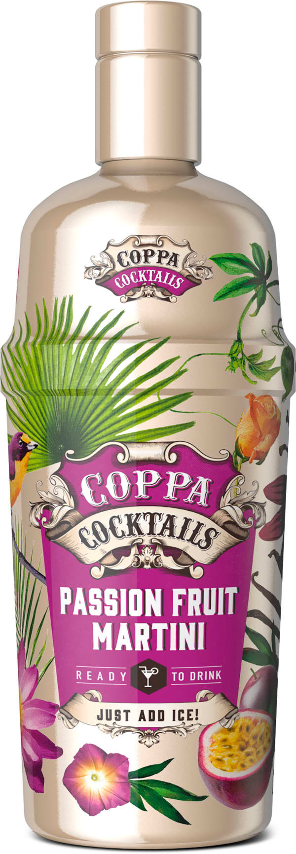 Coppa Cocktails Passion Fruit Martini