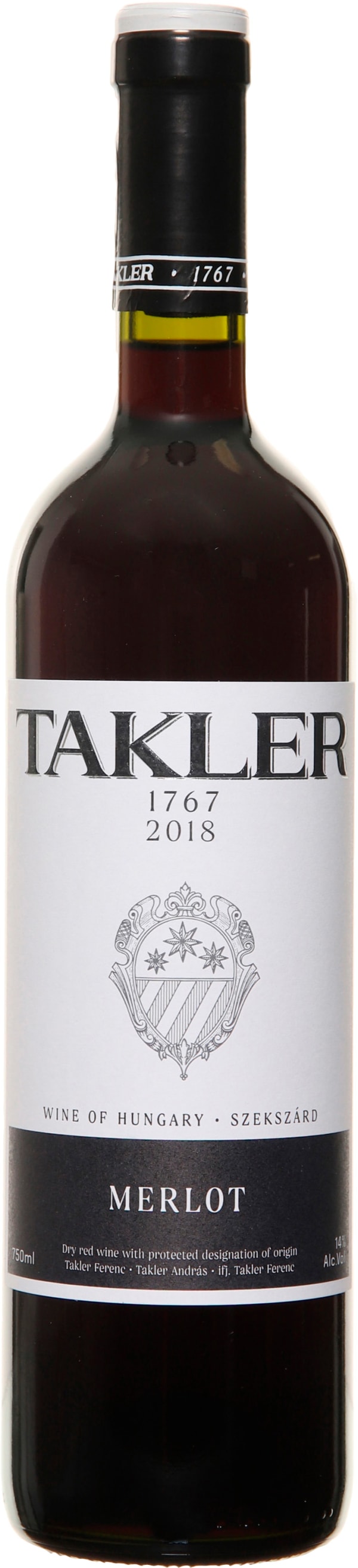 Takler Merlot 2018