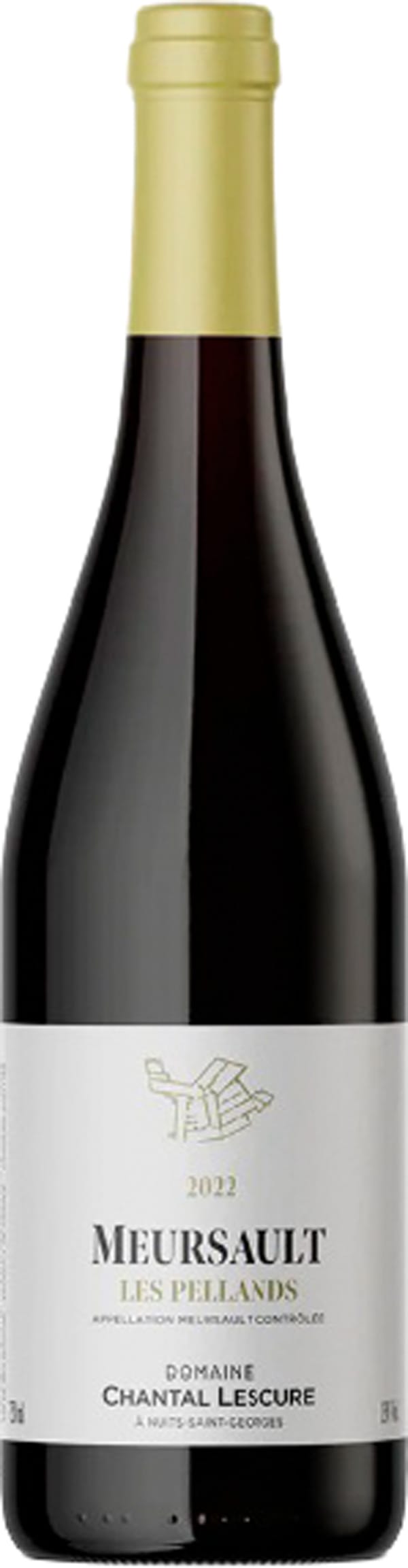 Domaine Chantal Lescure Meursault Les Pellands 2023