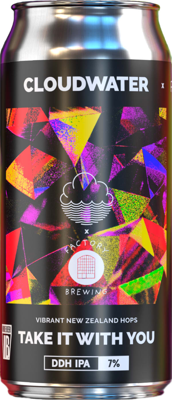 Cloudwater x Factory Take It With You DDH IPA tölkki