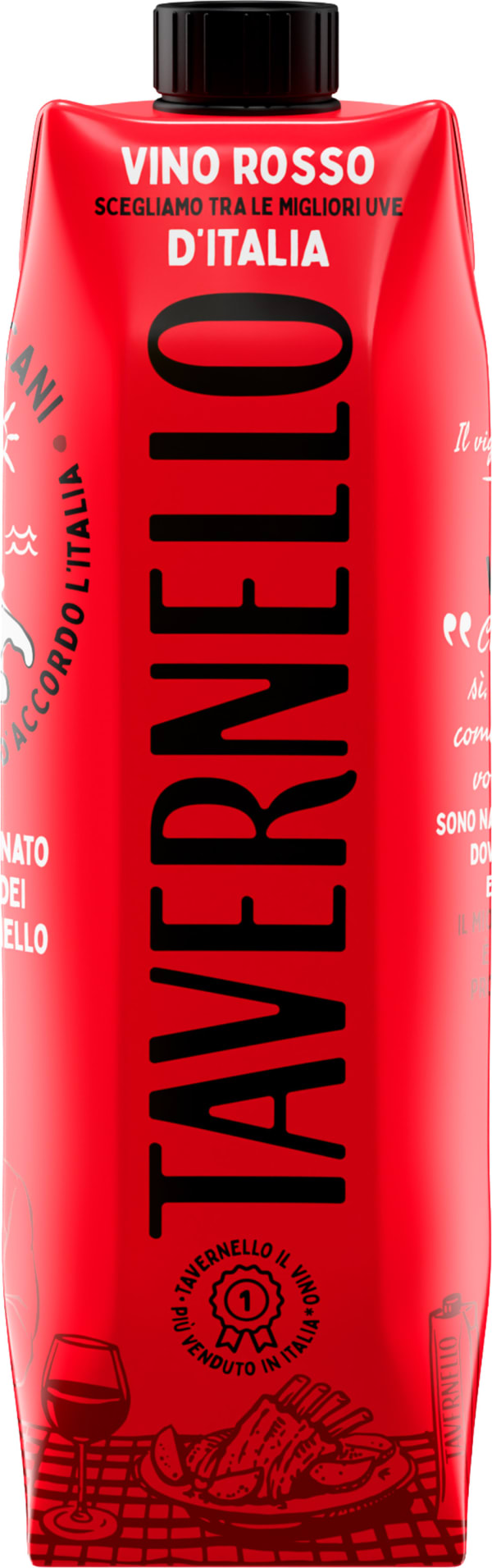Tavernello Rosso kartonkitölkki