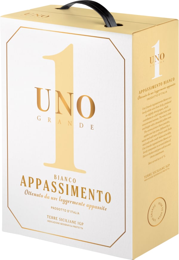 Uno Grande Appassimento Bianco hanapakkaus