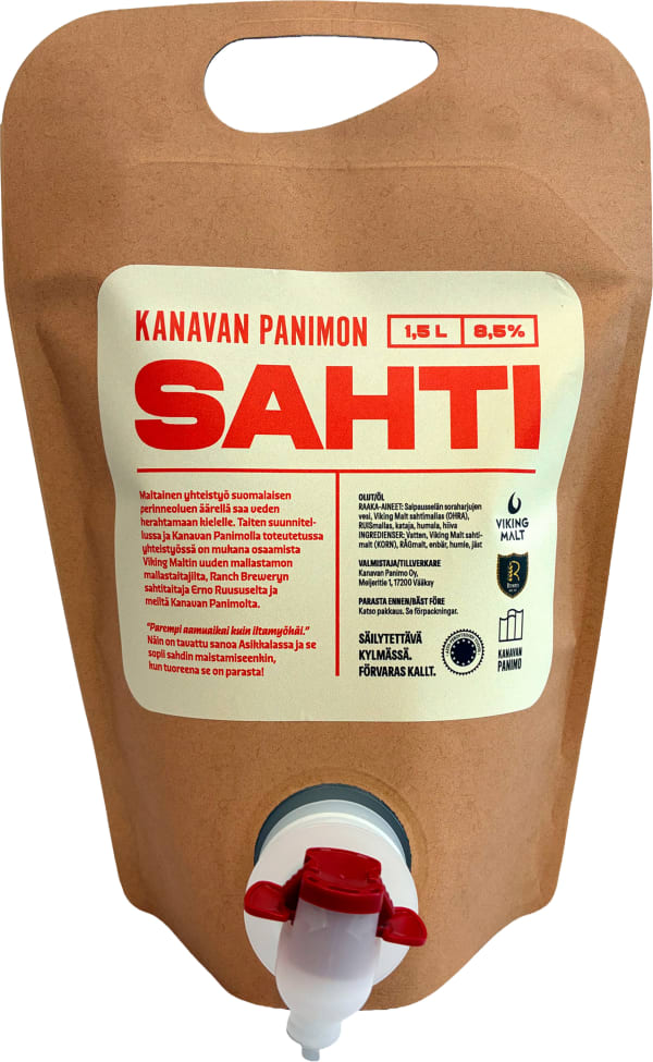 Kanavan Panimon Sahti hanapakkaus