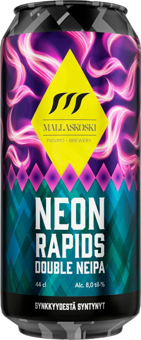 Mallaskoski Neon Rapids Double Neipa tölkki