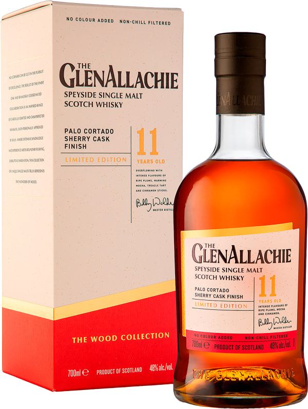 GlenAllachie 11 Year Old Palo Cortado Cask Single Malt