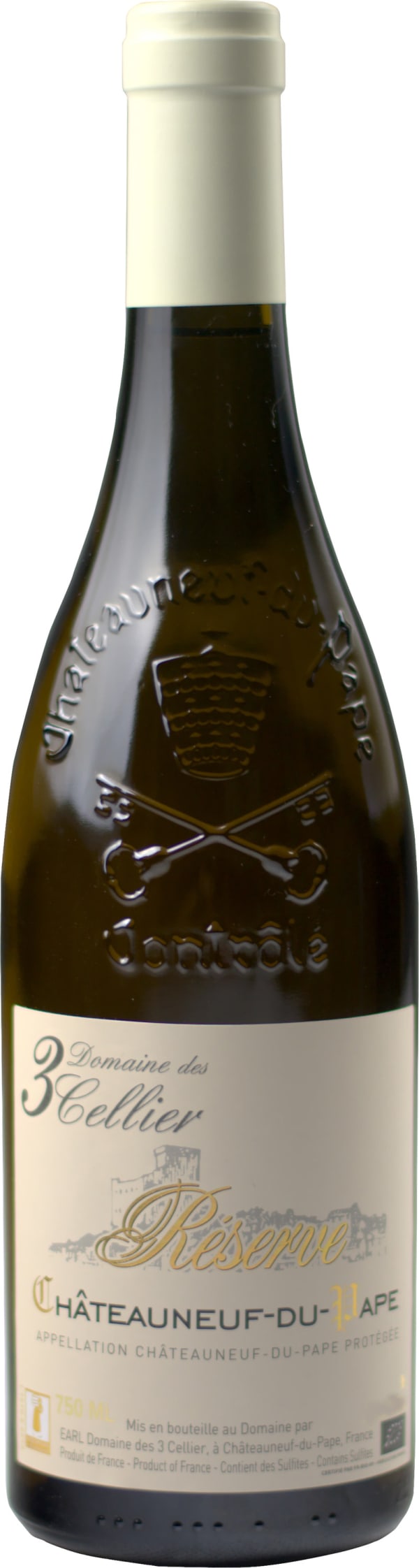 Les 3 Cellier Châteauneuf du Pape Reseve Blanc 2024