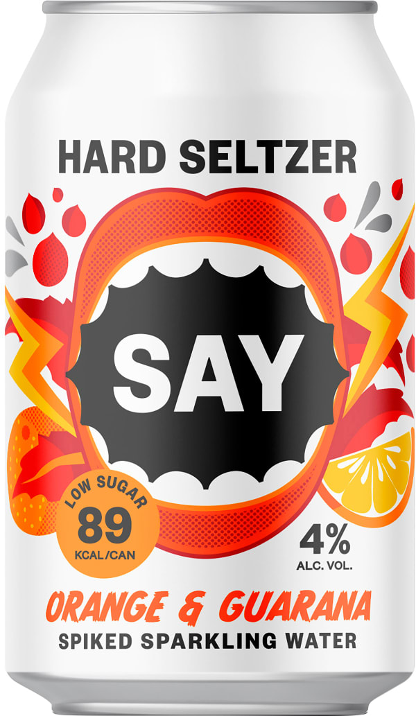 Say Vodka Seltzer Orange &amp; Guarana burk bild 1/1