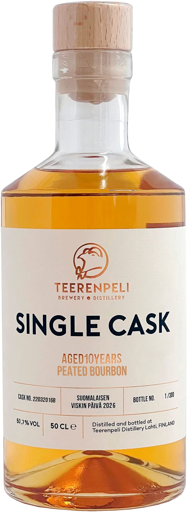 Teerenpeli 10 Year Old Peated Bourbon SVP 2026 Single Malt