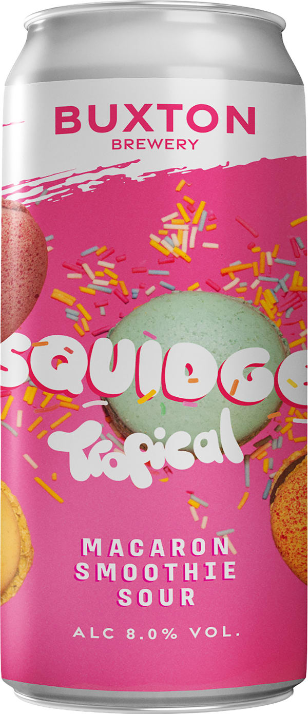 Buxton Squidge Tropical Macaron Smoothie Sour tölkki