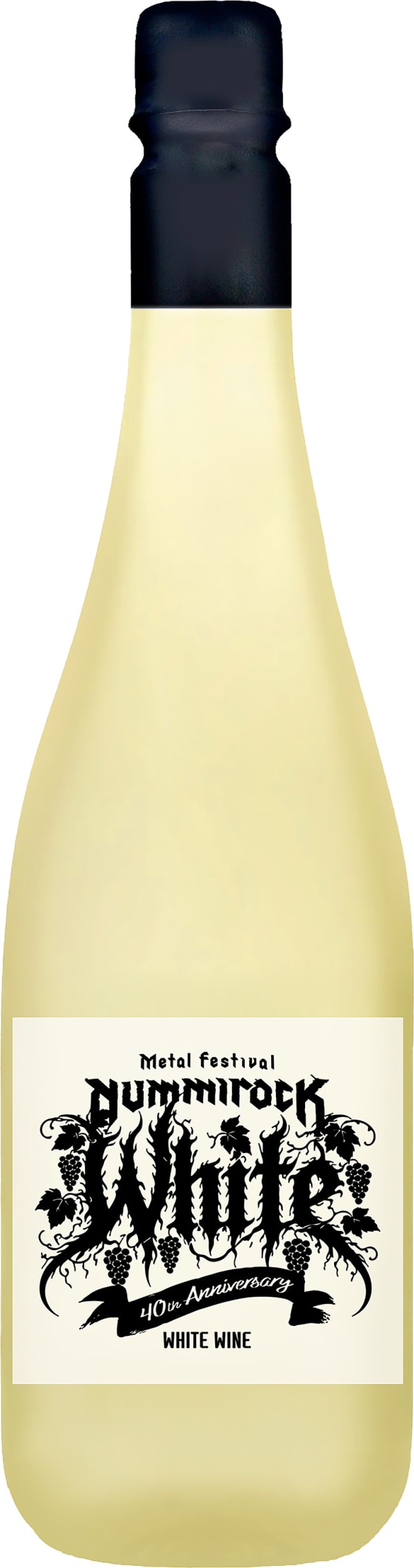 Nummirock White muovipullo