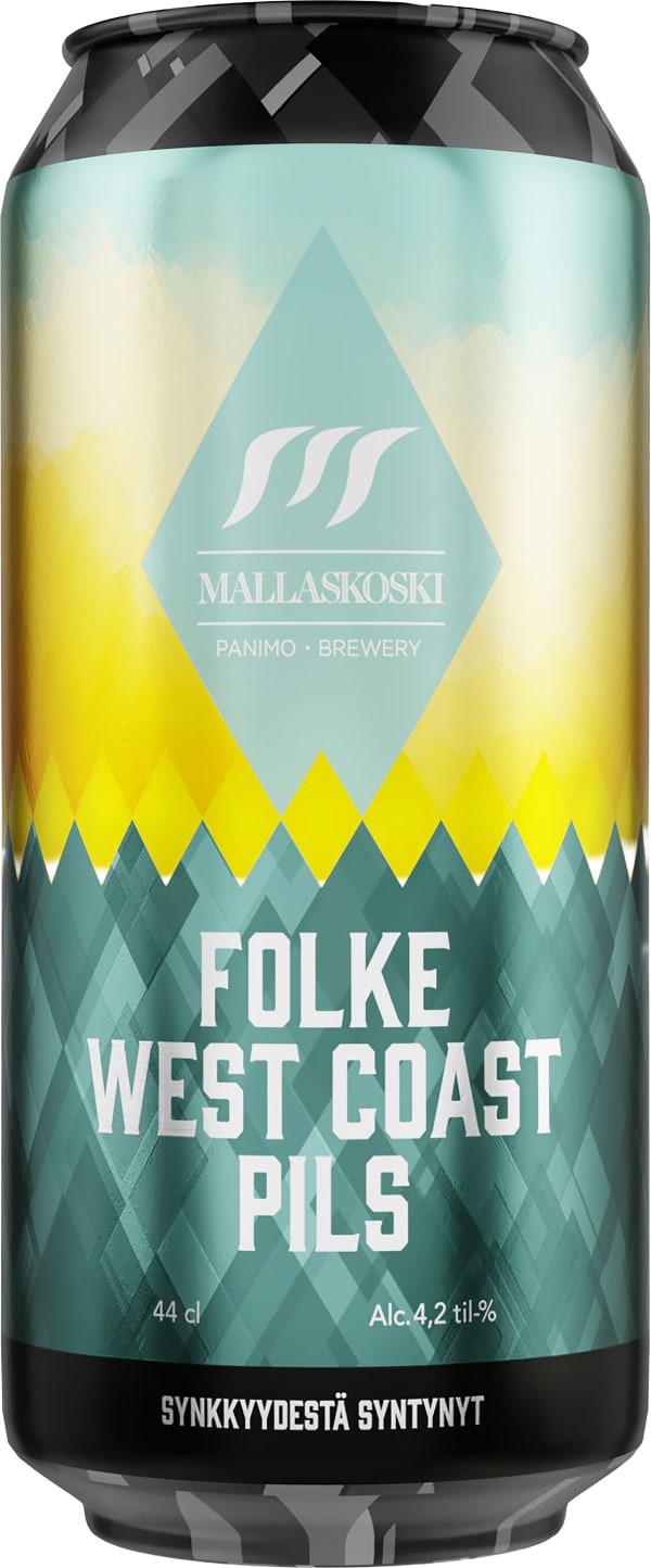 Mallaskoski Folke West Coast Pils tölkki