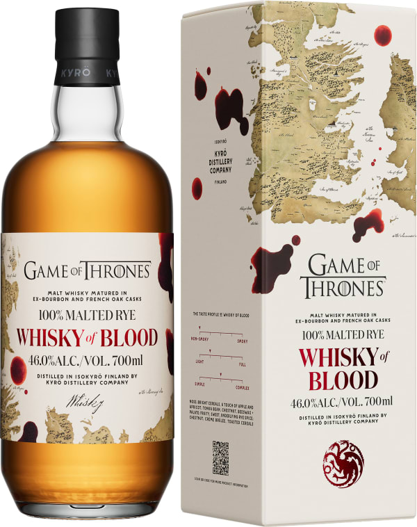 Game of Thrones x Kyrö Whisky of Blood