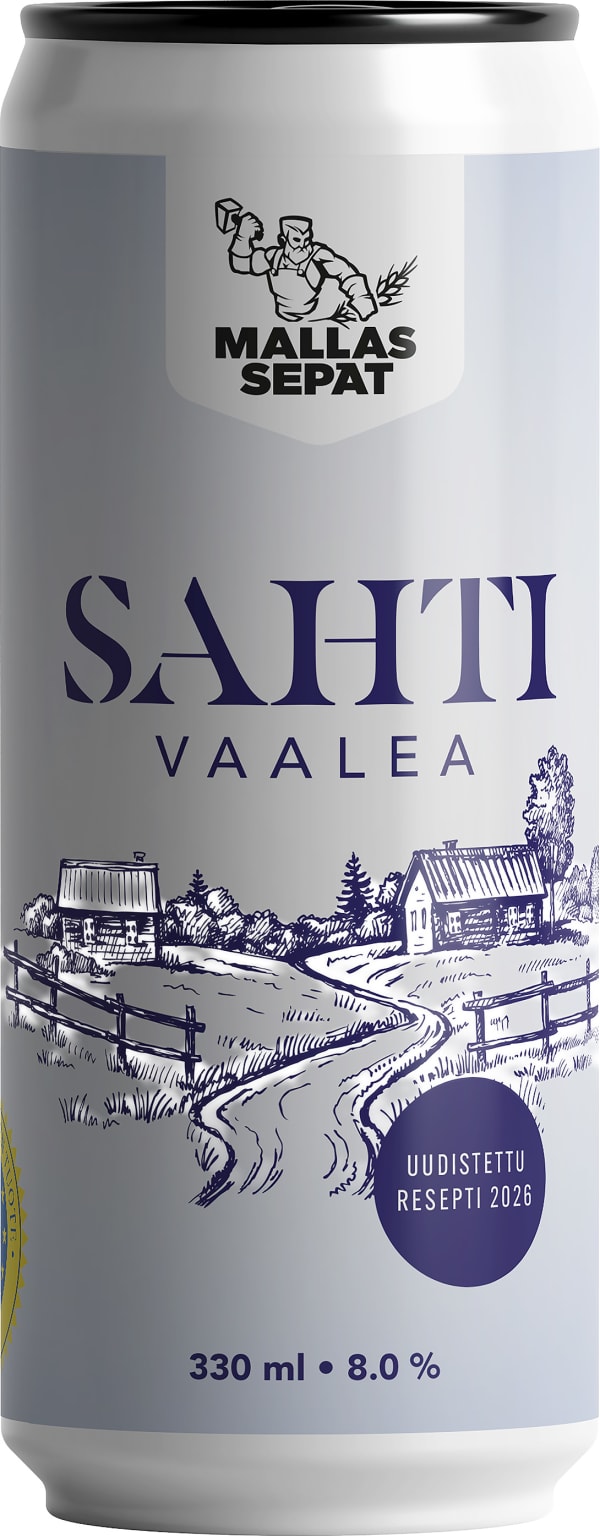 Mallassepät Sahti Vaalea tölkki