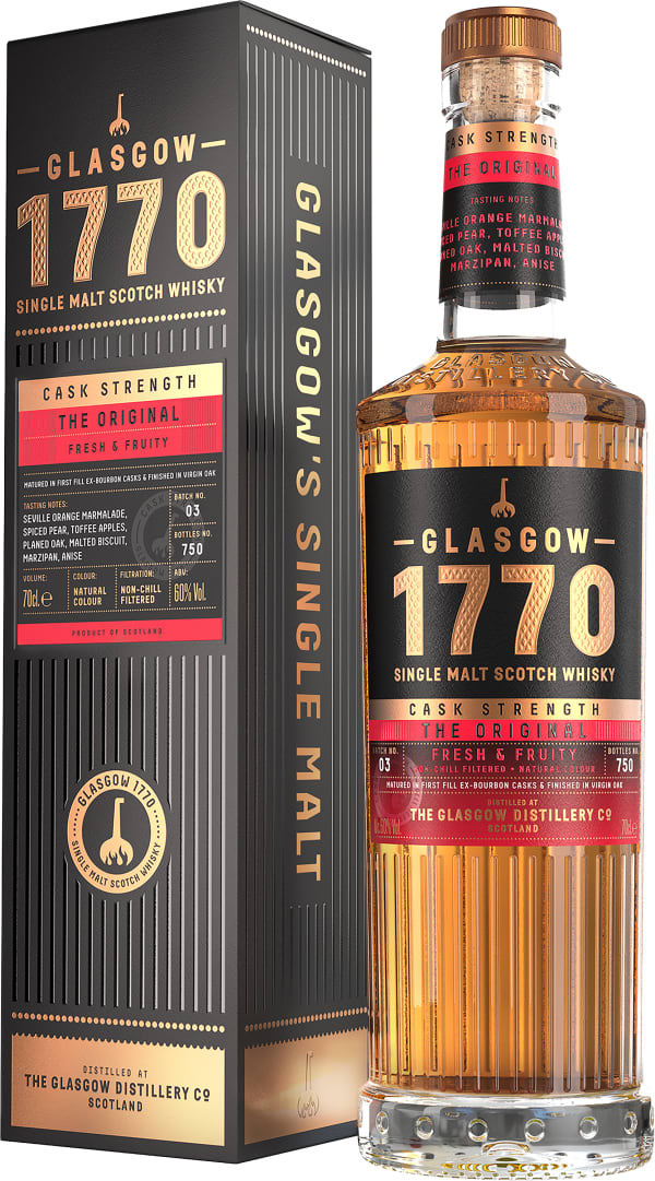 Glasgow 1770 The Original Cask Strength Single Malt