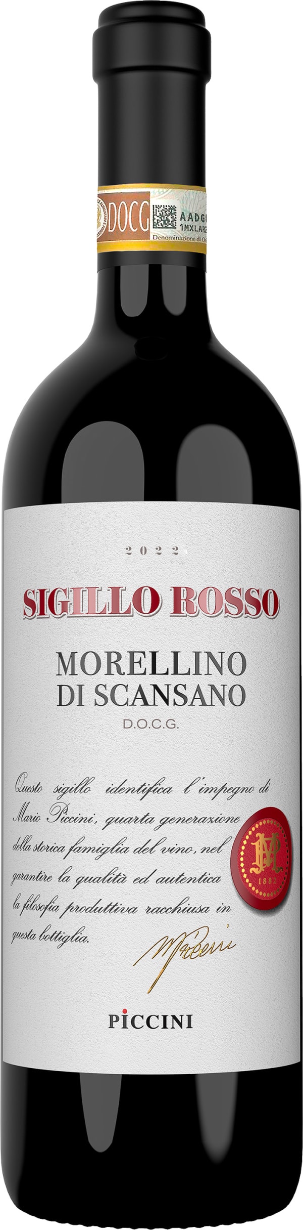 Piccini Sigillo Rosso Morellino di Scansano 2022