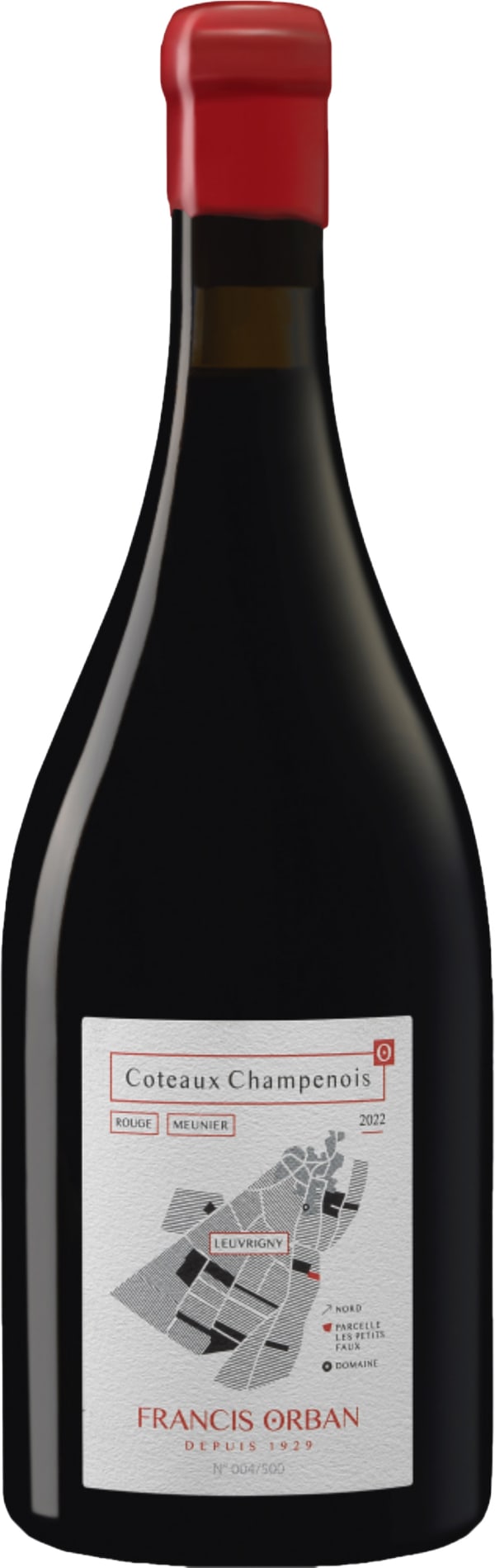 Champagne Francis Orban Coteaux Champenois Rouge 2022
