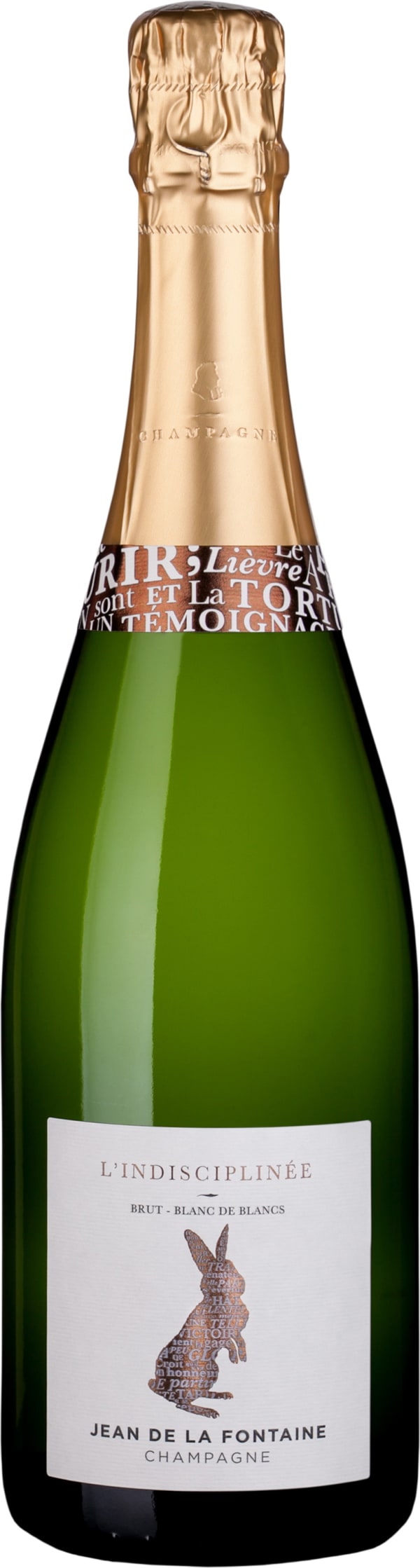 Jean de la Fontaine L'Indisciplinée Blanc de Blanc Champagne Brut