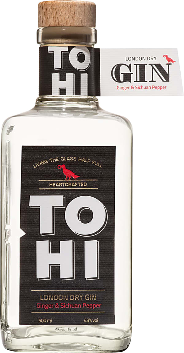 Tohi London Dry Gin Ginger & Sichuan Pepper