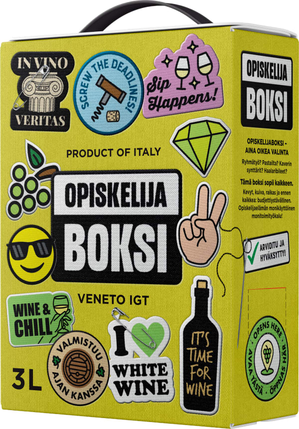 Opiskelijaboksi Bianco 2025