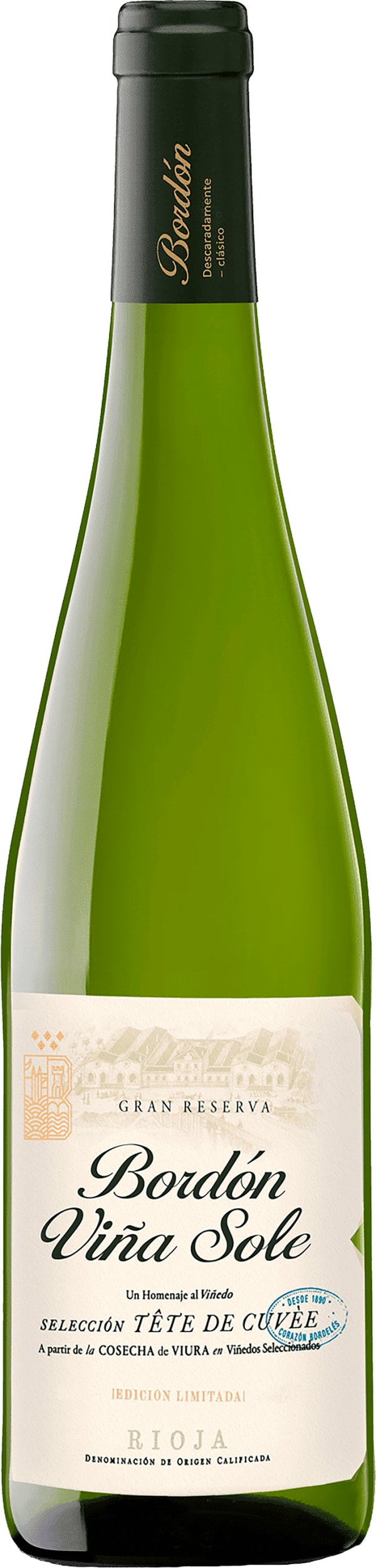 Bordón Rioja Gran Reserva 'Viña Sole" Bianco 2018