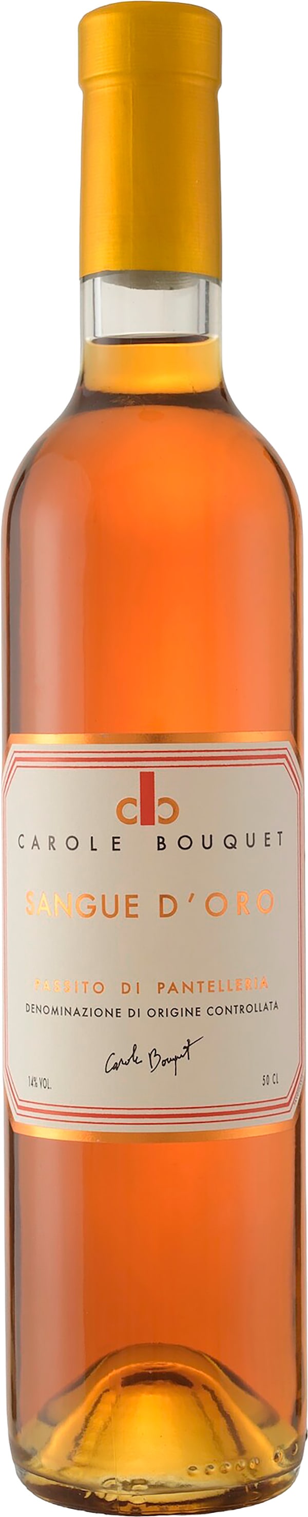 Sangue d'Oro Passito di Pantelleria 2018
