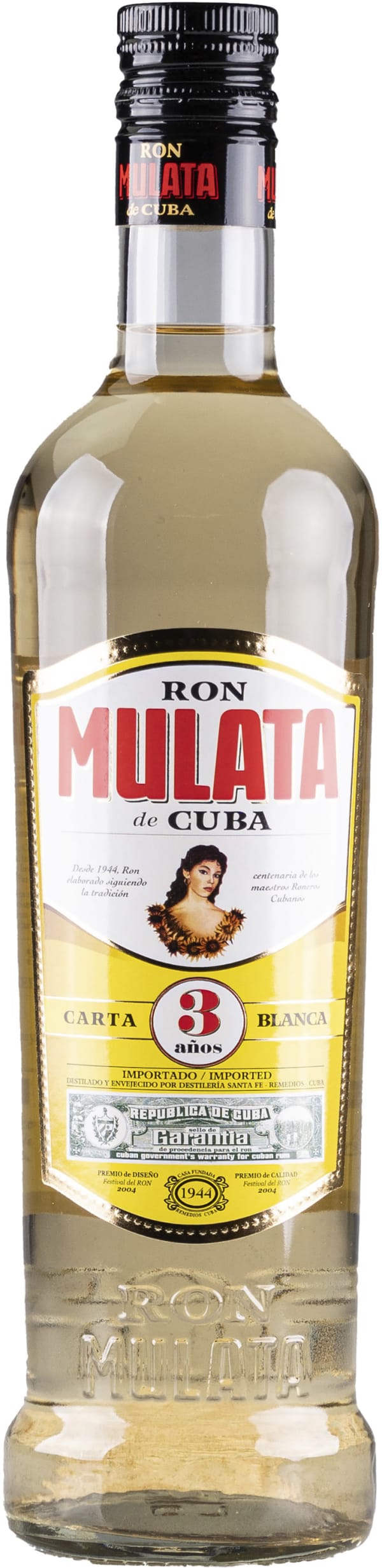 Mulata Carta Blanca 3 Años