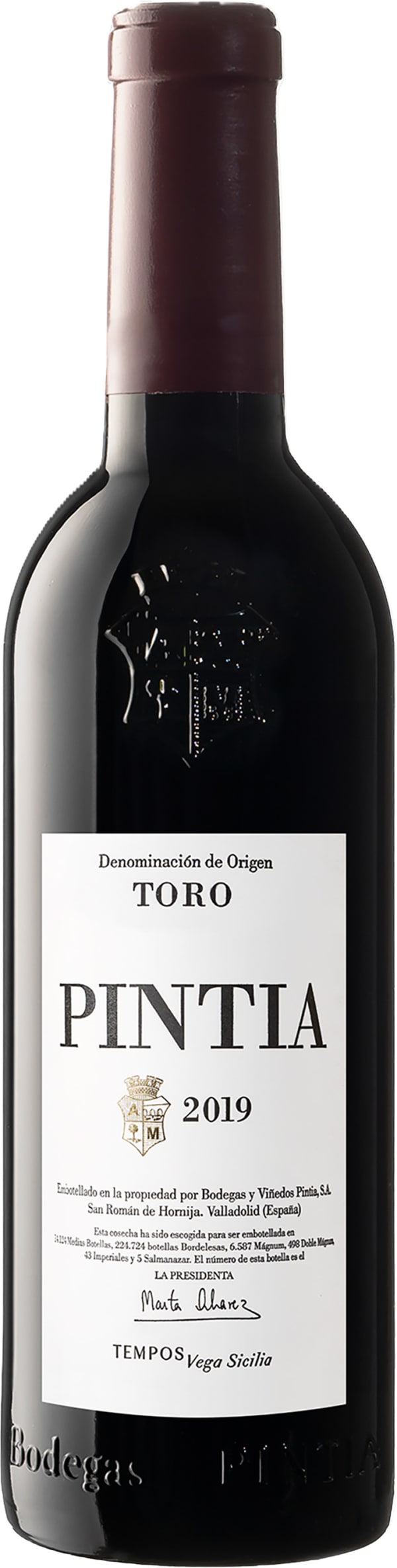 Vega Sicilia Pintia 2019