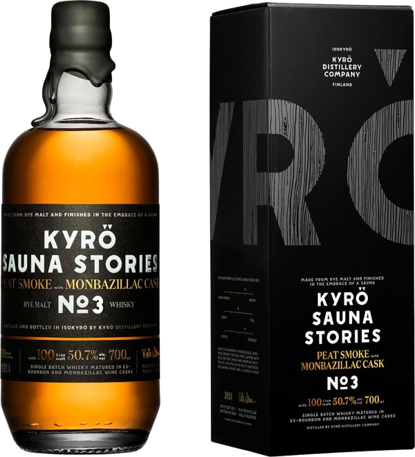 Kyrö Sauna Stories #3 Peat Smoke with Monbazillac Cask