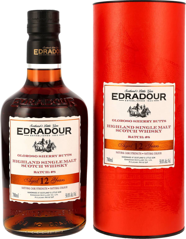 Edradour 12 YO Oloroso Sherry Butt Cask Strength