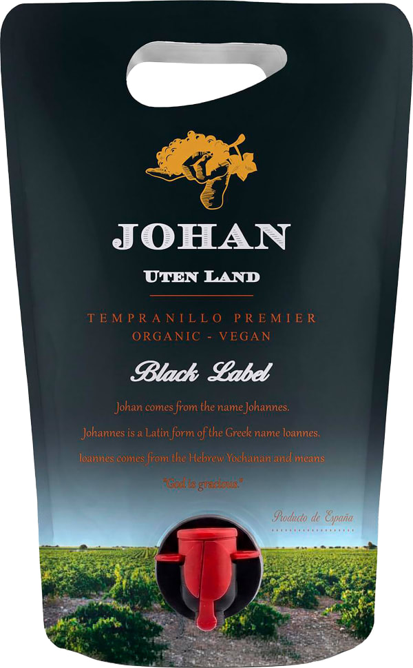 Johan Uten Land Tempranillo Premier Black Label 2025
