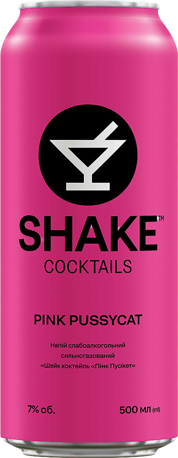 Shake Cocktails - Pink Pussycat