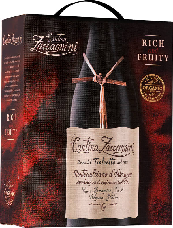 Zaccagnini Montepulciano d' Abruzzo Tralcetto Organic 2024