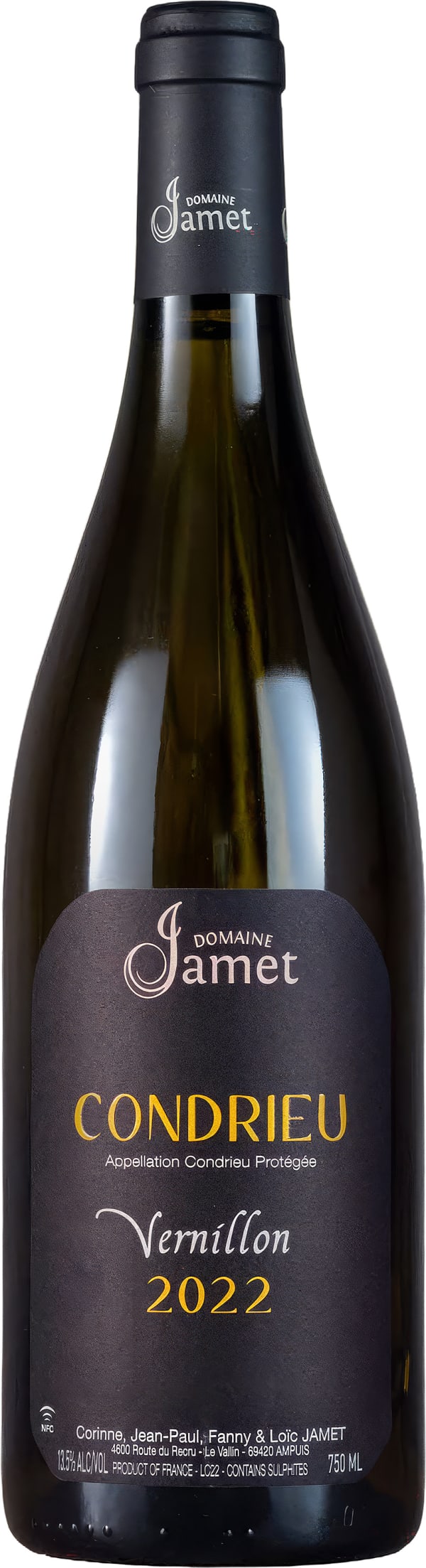 Domaine Jamet Condrieu Vernillon 2022