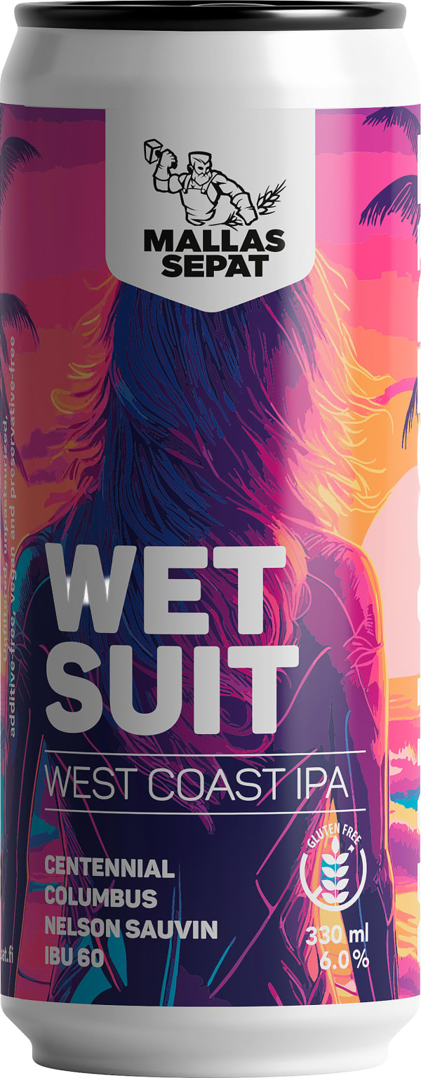Mallassepät Wetsuit WCIPA