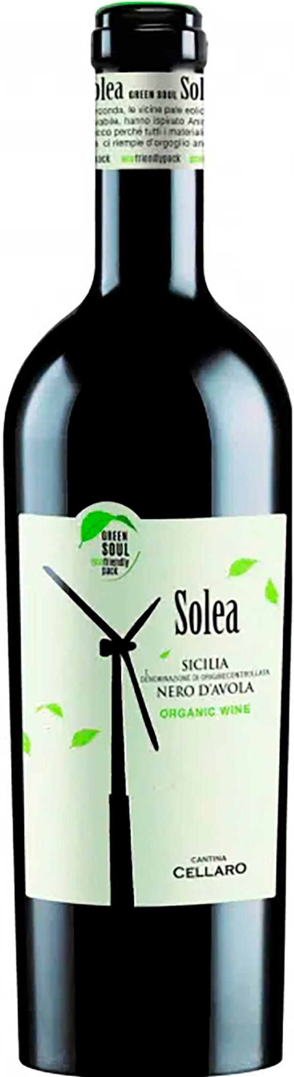 Cantina Cellaro Solea Biologico Nero d'Avola 2021
